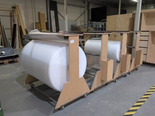 4x Mobiele rolhouder